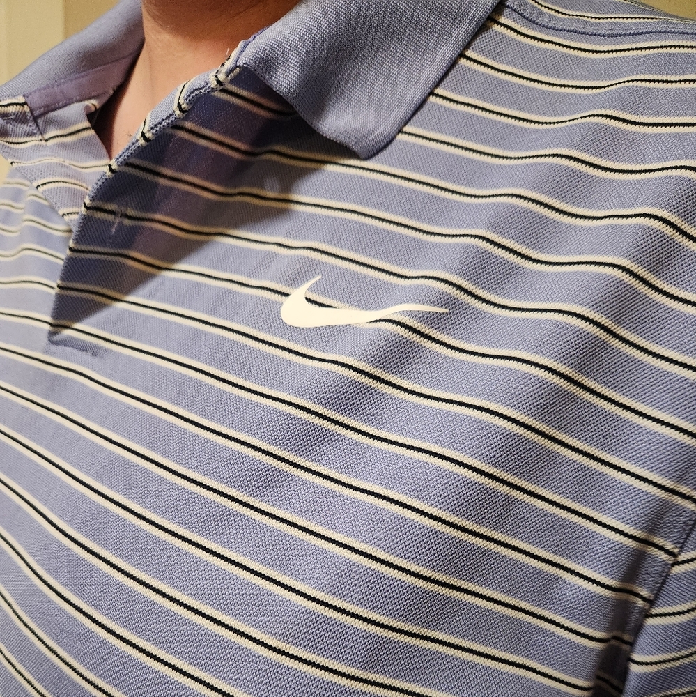 Nike Striped Polo Shirt